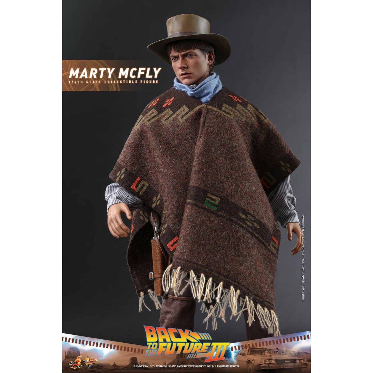 Hot Toys Zurück in die Zukunft 3 - Marty McFly Film Meisterwerk 1/6