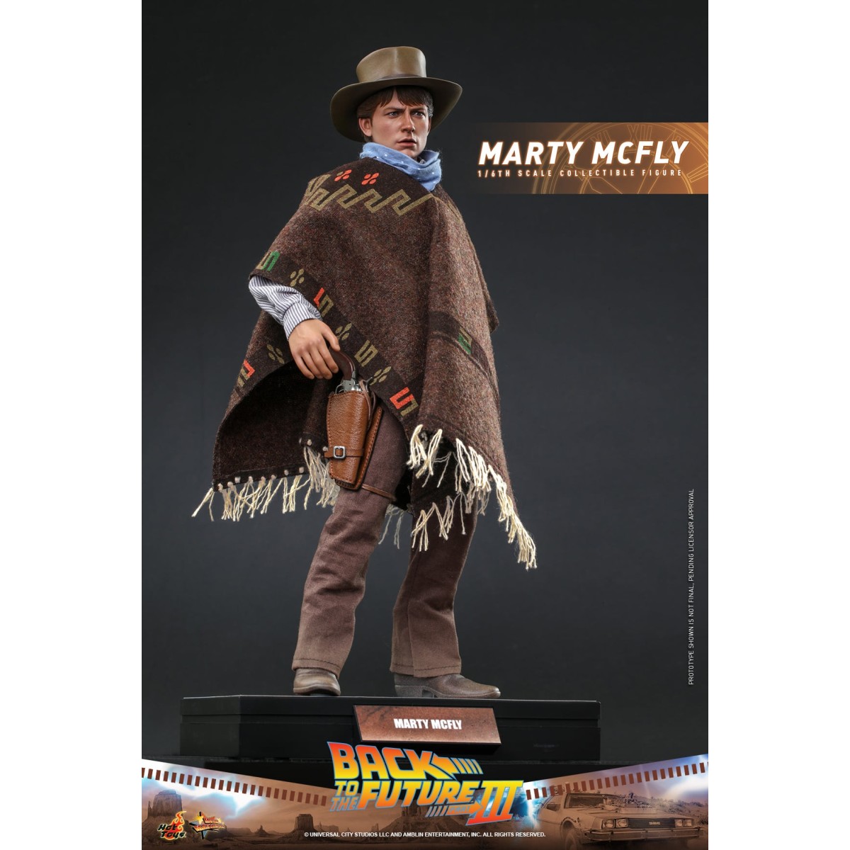 Hot Toys Zurück in die Zukunft 3 - Marty McFly Film Meisterwerk 1/6