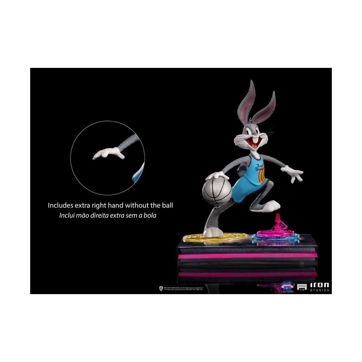 Iron Studios - Bugs Bunny - Space Jam: Ein neues Vermächtnis 1/10 BDS Art Scale