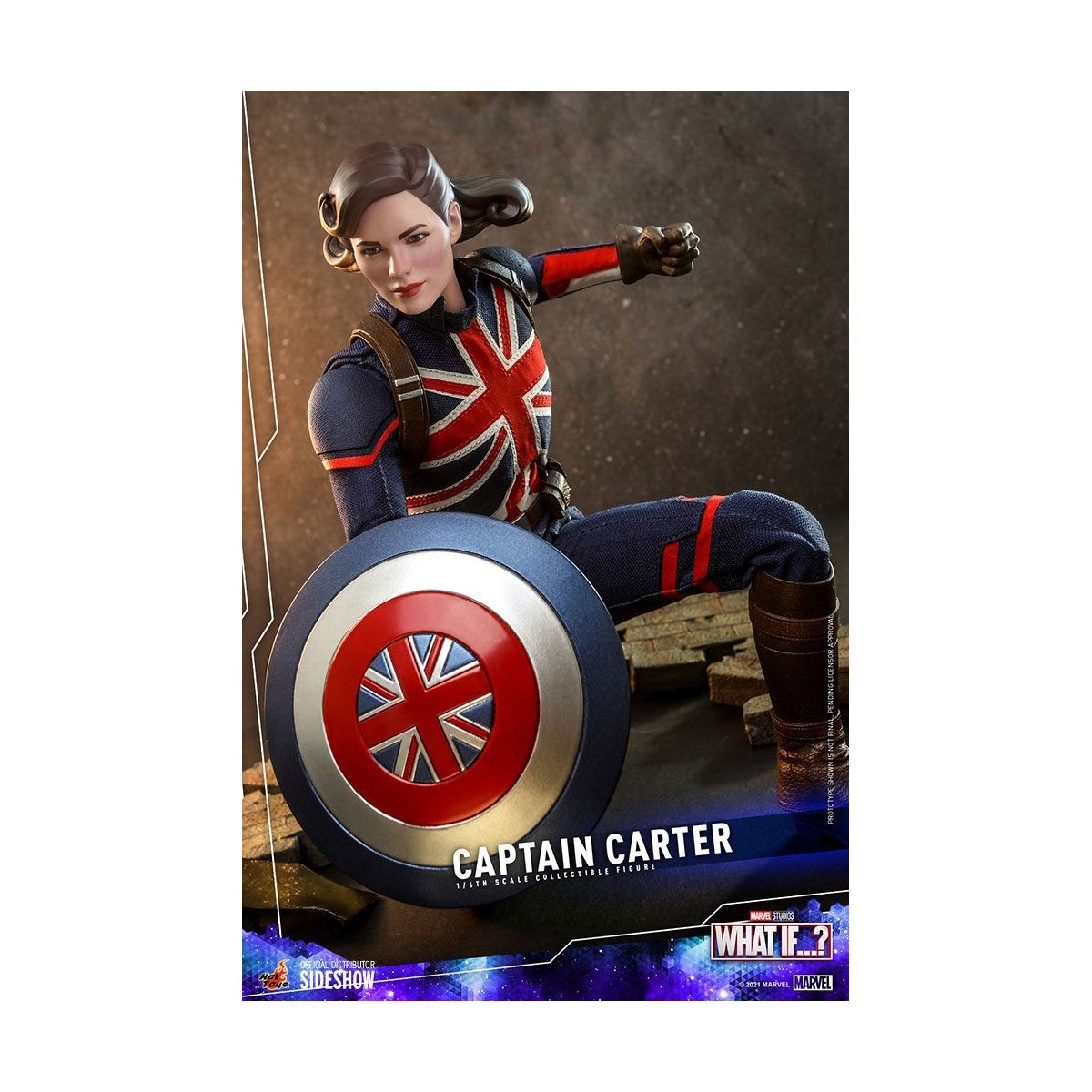 Hot Toys Movie Masterpiece - Was wäre wenn...?  Kapitän Carter Actionfigur 1/6