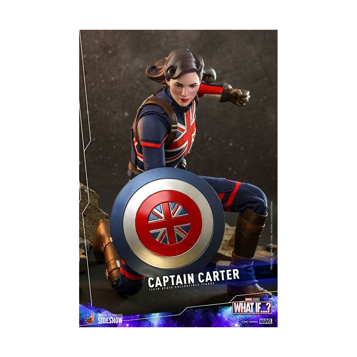 Hot Toys Movie Masterpiece - Was wäre wenn...?  Kapitän Carter Actionfigur 1/6