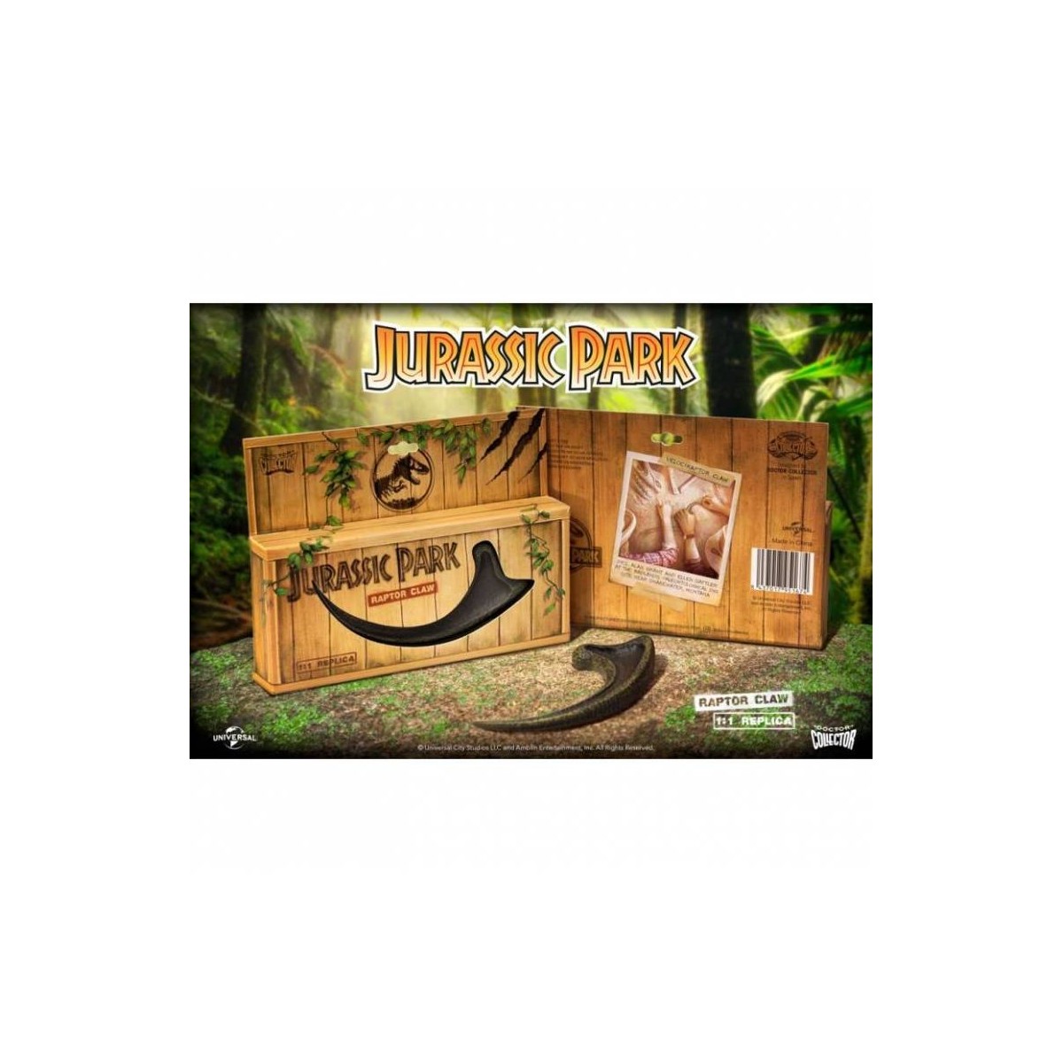 Doctor Collector - Jurassic Park - Replik 1:1 Raptor-Klaue