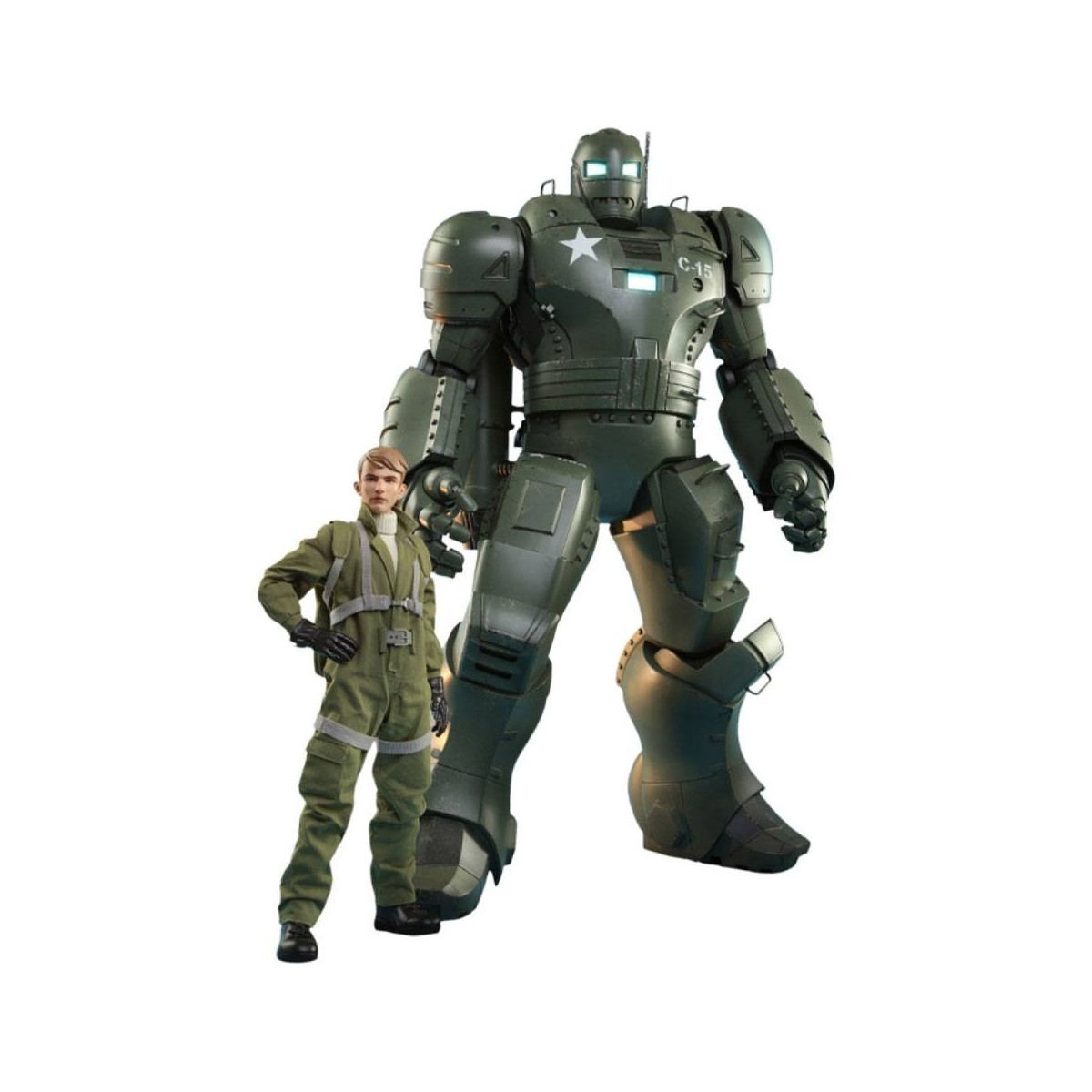 Hot Toys Movie Masterpiece - Was wäre wenn...? Steve Rogers & der Hydra Stomper Actionfigur 1/6