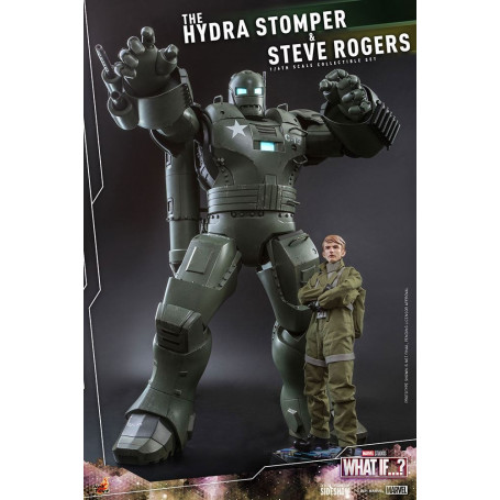 Hot Toys Movie Masterpiece - Was wäre wenn...? Steve Rogers & der Hydra Stomper Actionfigur 1/6