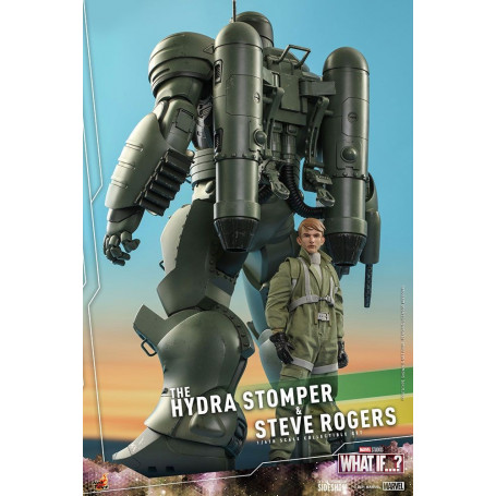 Hot Toys Movie Masterpiece - Was wäre wenn...? Steve Rogers & der Hydra Stomper Actionfigur 1/6