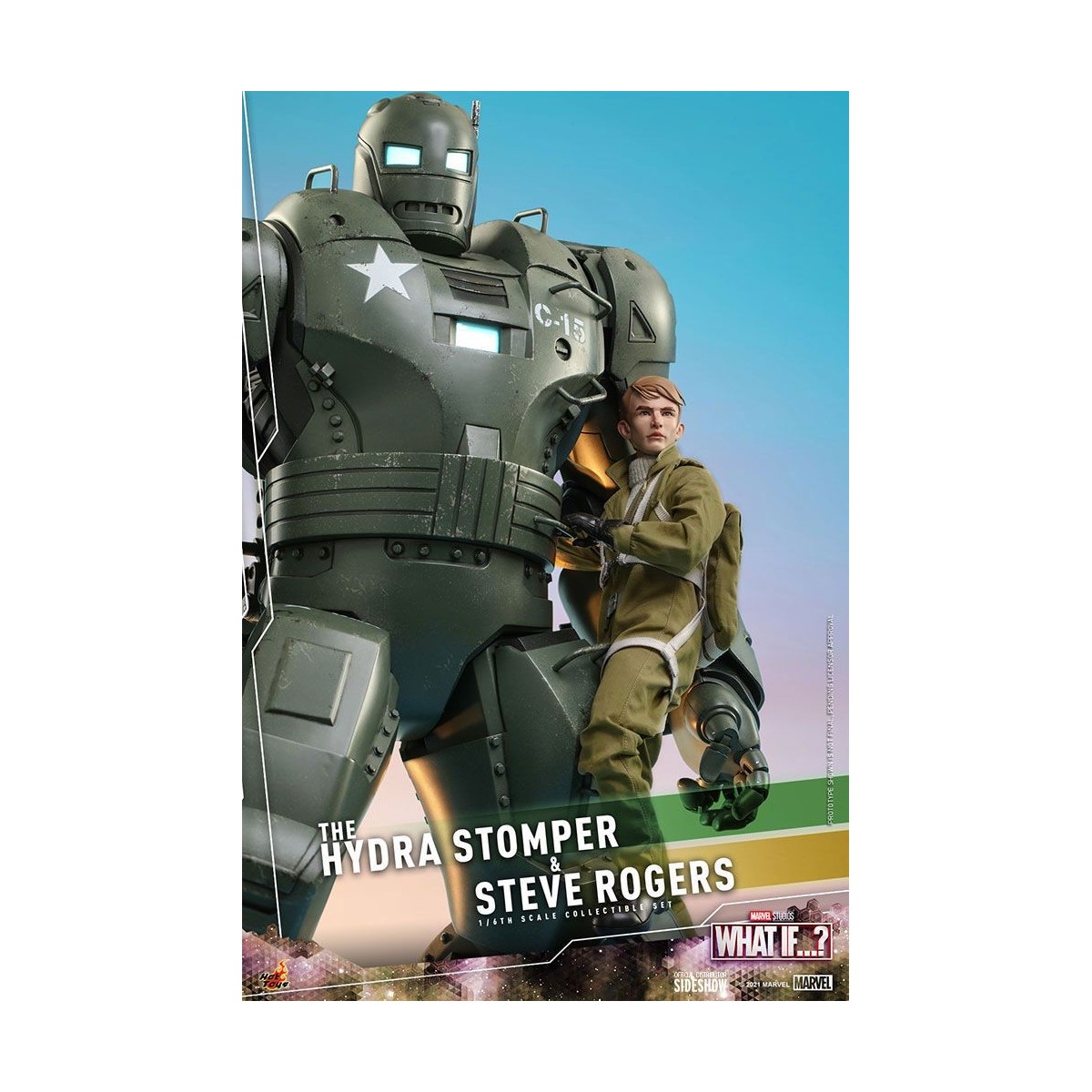 Hot Toys Movie Masterpiece - Was wäre wenn...? Steve Rogers & der Hydra Stomper Actionfigur 1/6