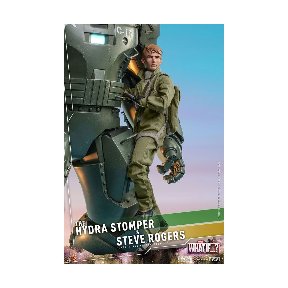 Hot Toys Movie Masterpiece - Was wäre wenn...? Steve Rogers & der Hydra Stomper Actionfigur 1/6