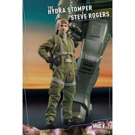 Hot Toys Movie Masterpiece - Was wäre wenn...? Steve Rogers & der Hydra Stomper Actionfigur 1/6