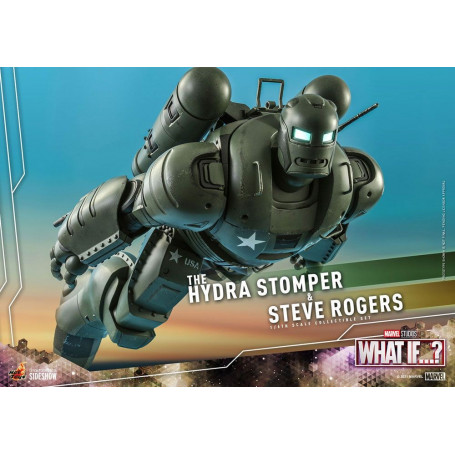 Hot Toys Movie Masterpiece - Was wäre wenn...? Steve Rogers & der Hydra Stomper Actionfigur 1/6