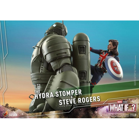 Hot Toys Movie Masterpiece - Was wäre wenn...? Steve Rogers & der Hydra Stomper Actionfigur 1/6