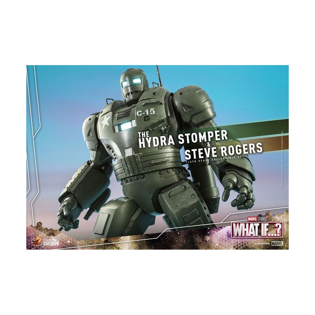 Hot Toys Movie Masterpiece - Was wäre wenn...? Steve Rogers & der Hydra Stomper Actionfigur 1/6
