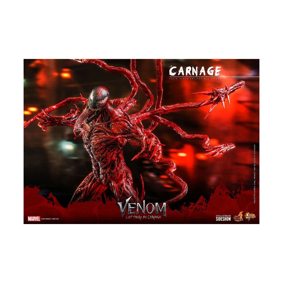 Hot Toys - Carnage - Venom: Let There Be Carnage Movie Masterpiece 1/6
