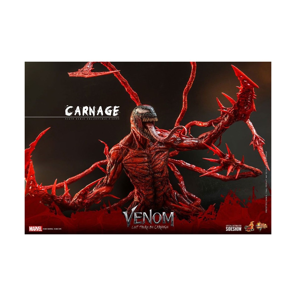 Hot Toys - Carnage - Venom: Let There Be Carnage Movie Masterpiece 1/6