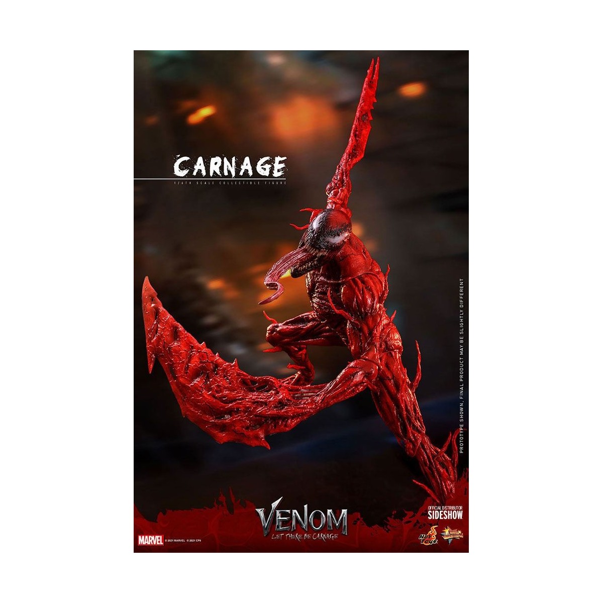 Hot Toys - Carnage - Venom: Let There Be Carnage Movie Masterpiece 1/6