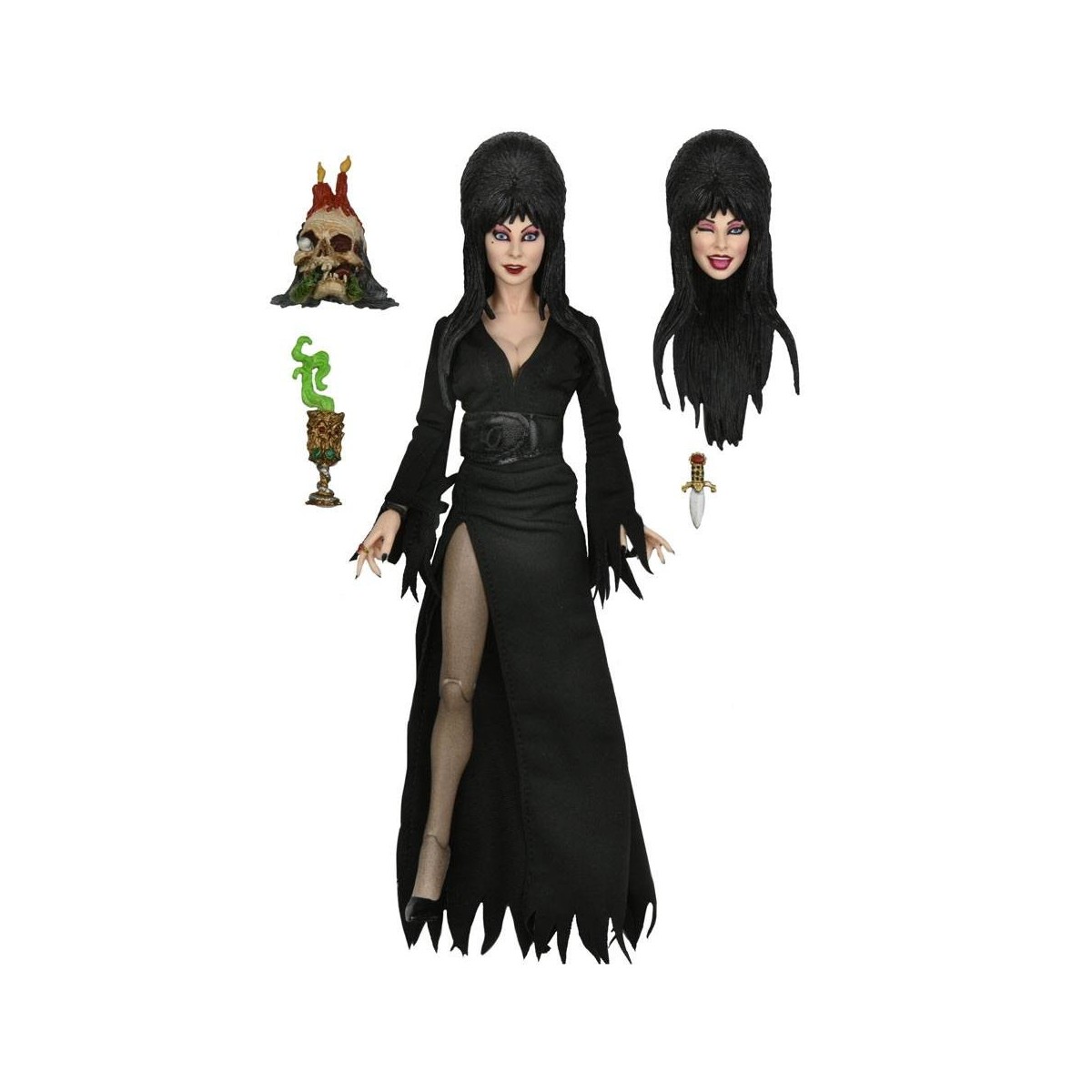 Neca - Elvira Herrin der Dunkelheit - Retro-Stoff