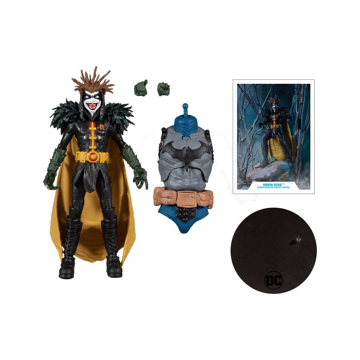 Mc Farlane - DC Multiverse - Dark Nights Death Metal Robin King - Darkfather BAF 1/12
