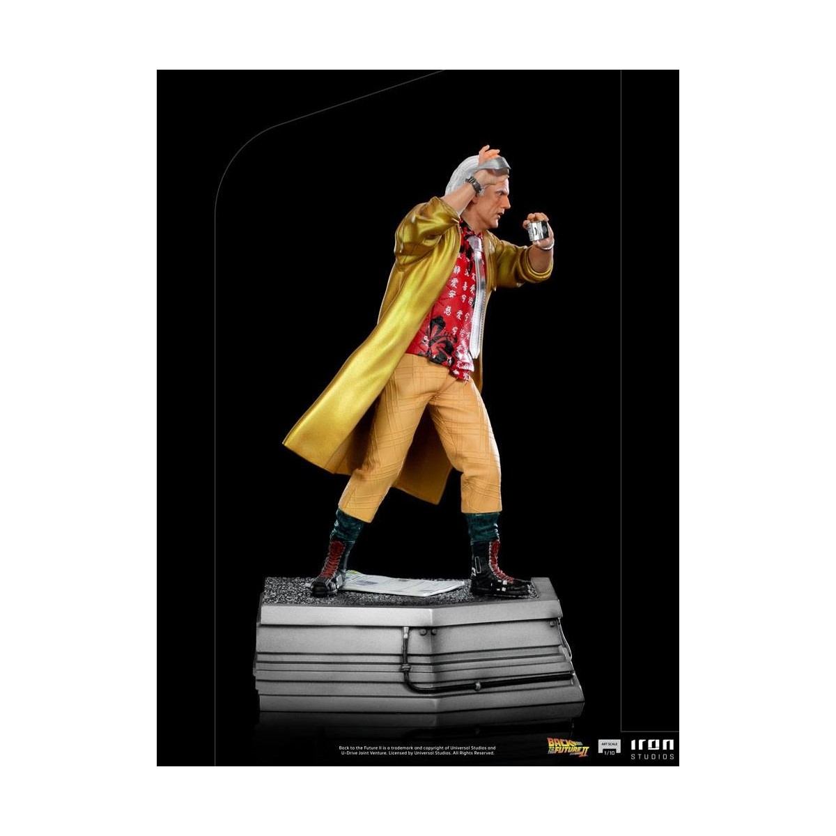Iron Studios - BTTF 2 - Doc Brown Zurück in die Zukunft Teil II - BDS Art Scale