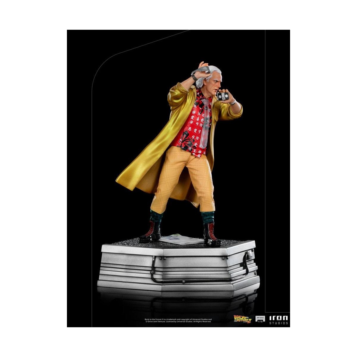 Iron Studios - BTTF 2 - Doc Brown Zurück in die Zukunft Teil II - BDS Art Scale
