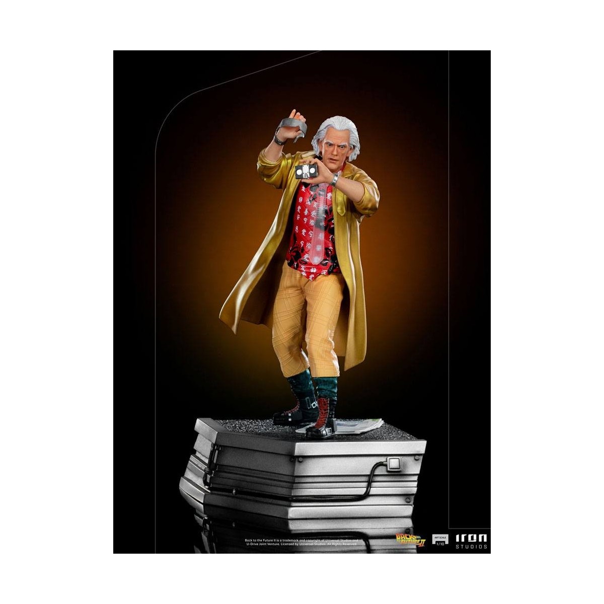 Iron Studios - BTTF 2 - Doc Brown Zurück in die Zukunft Teil II - BDS Art Scale
