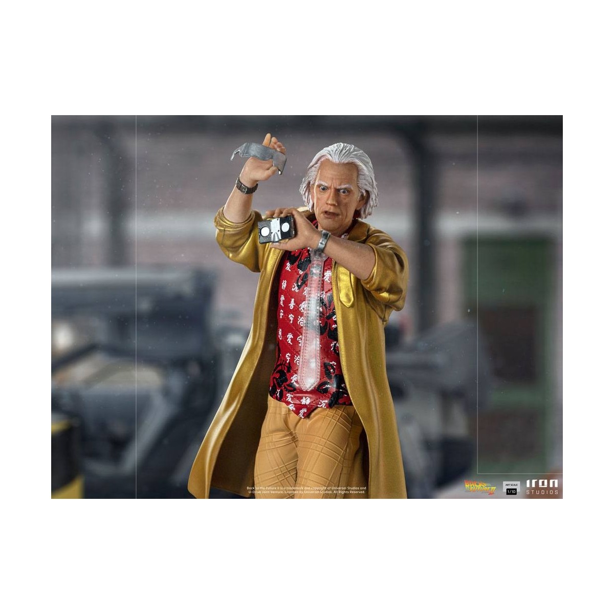 Iron Studios - BTTF 2 - Doc Brown Zurück in die Zukunft Teil II - BDS Art Scale