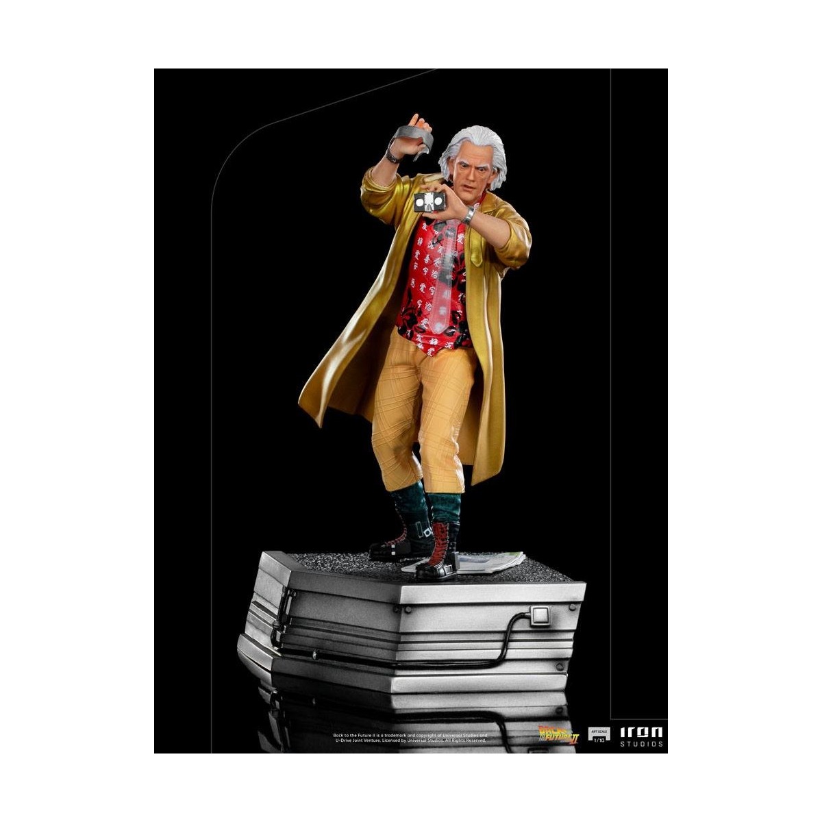 Iron Studios - BTTF 2 - Doc Brown Zurück in die Zukunft Teil II - BDS Art Scale