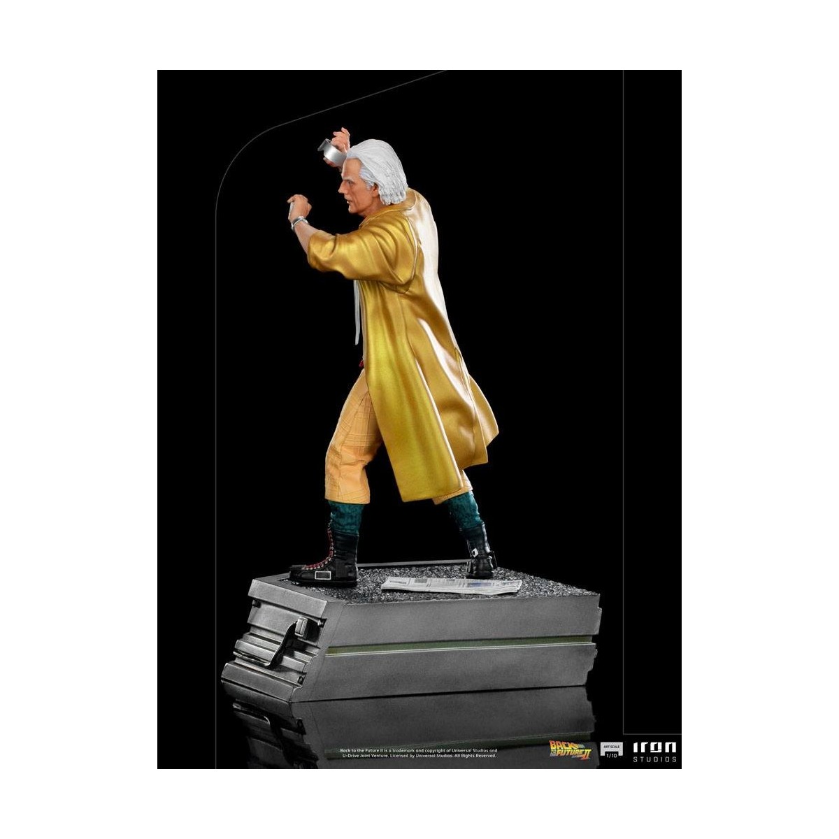 Iron Studios - BTTF 2 - Doc Brown Zurück in die Zukunft Teil II - BDS Art Scale