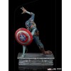 Iron Studios Marvel - Was wäre wenn...? Captain America Zombie Statuette 1/10 Kunst Maßstab