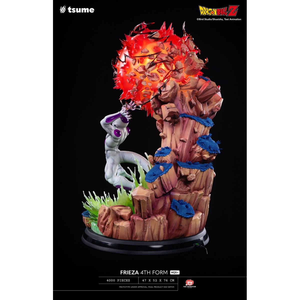 Tsume Dragon Ball Z HQS+ Statue - FREEZER 4TH FORM