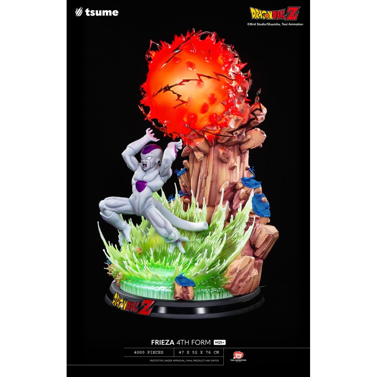 Tsume Dragon Ball Z HQS+ Statue - FREEZER 4TH FORM