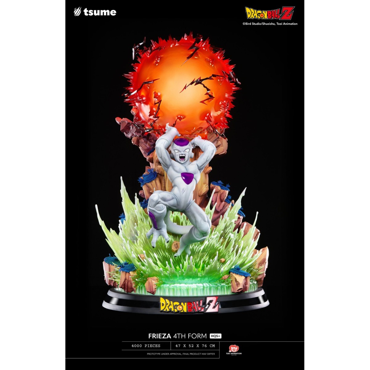 Tsume Dragon Ball Z HQS+ Statue - FREEZER 4TH FORM