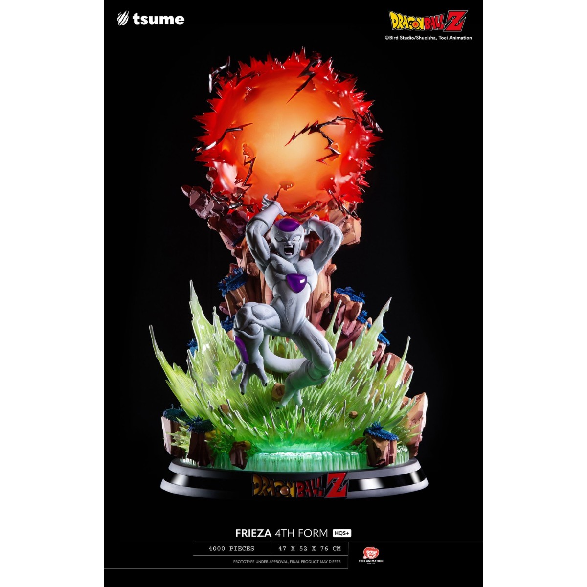 Tsume Dragon Ball Z HQS+ Statue - FREEZER 4TH FORM