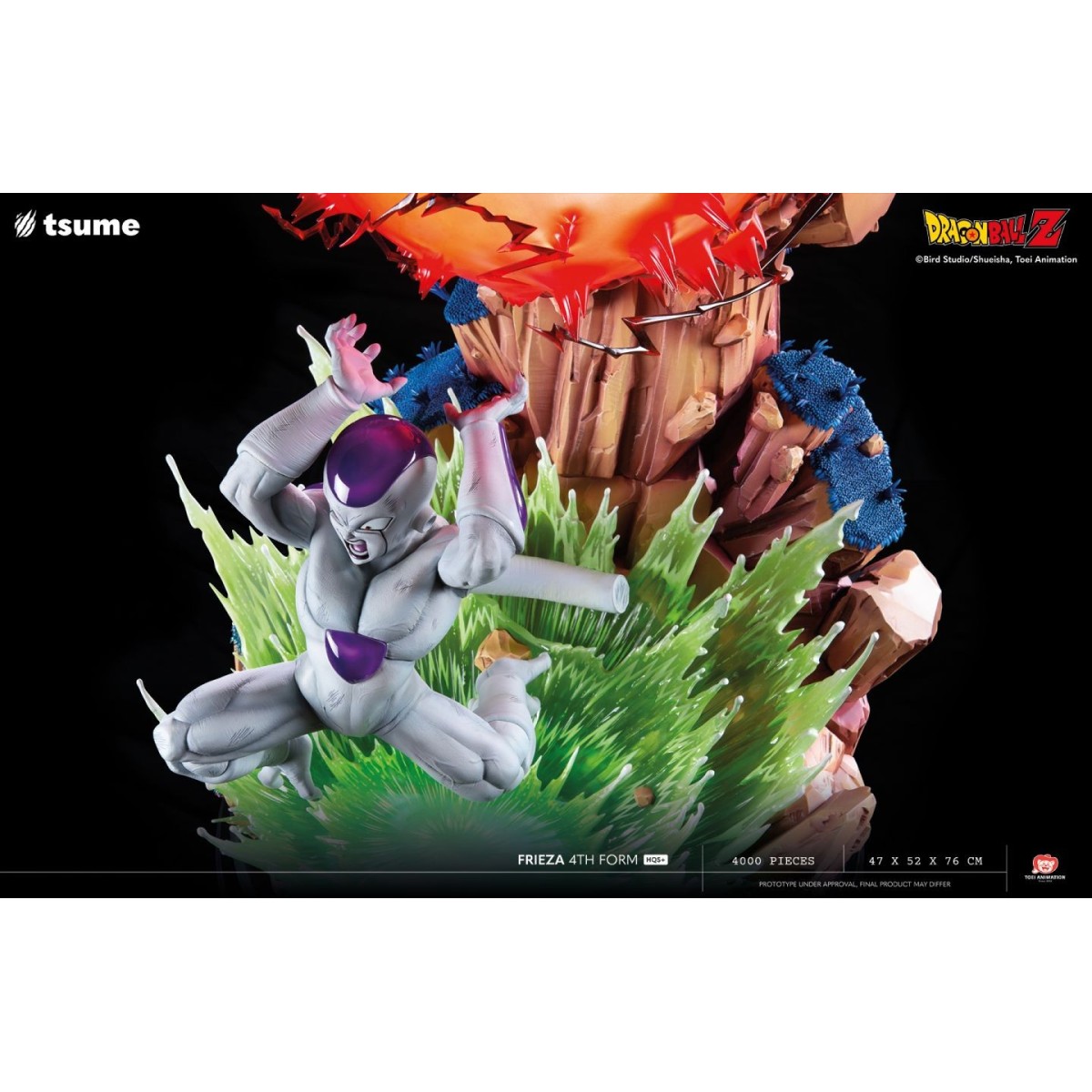Tsume Dragon Ball Z HQS+ Statue - FREEZER 4TH FORM