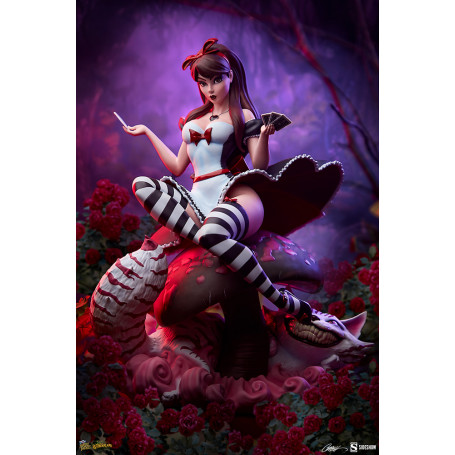Sideshow Alice im Wunderland Spiel der Herzen Edition - Fairytale Fantasies Campbell Collection
