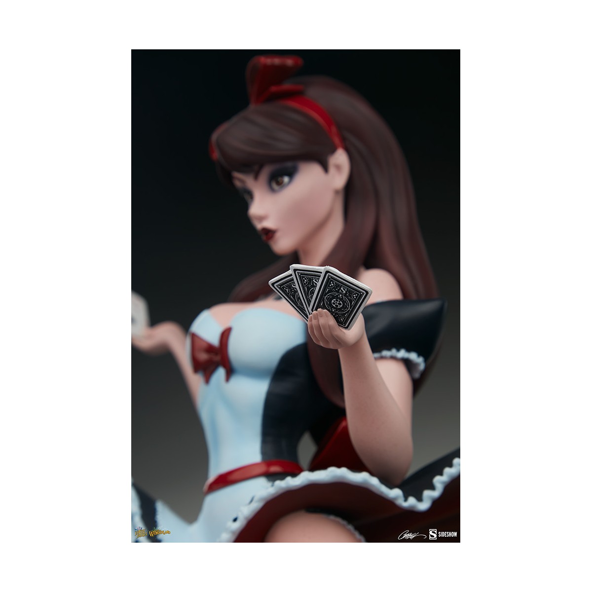 Sideshow Alice im Wunderland Spiel der Herzen Edition - Fairytale Fantasies Campbell Collection