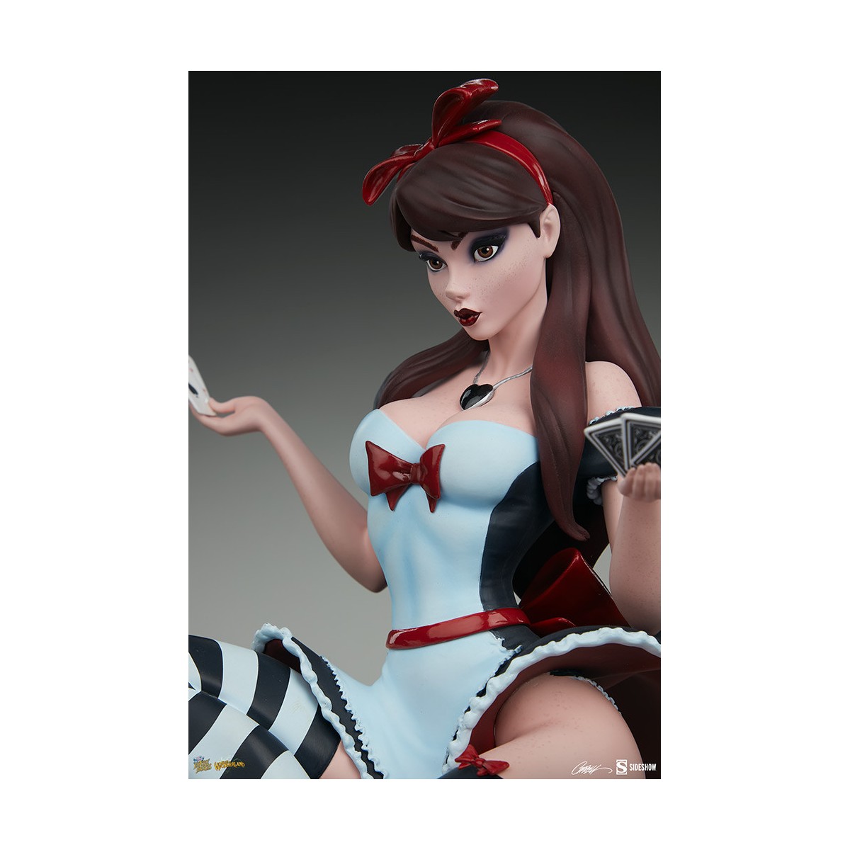 Sideshow Alice im Wunderland Spiel der Herzen Edition - Fairytale Fantasies Campbell Collection
