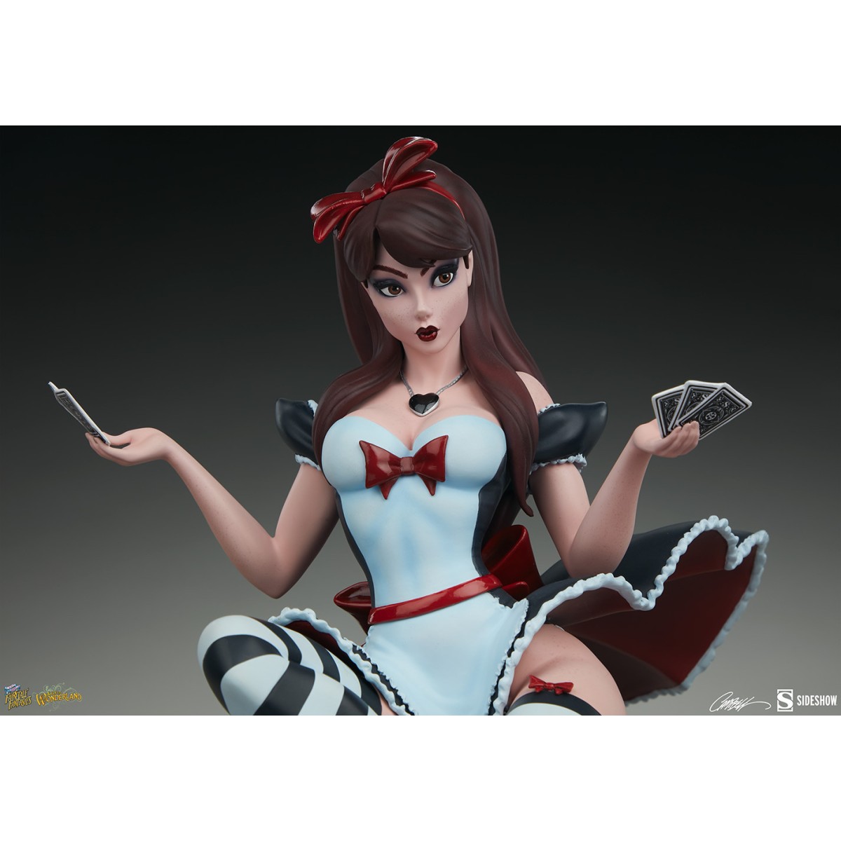 Sideshow Alice im Wunderland Spiel der Herzen Edition - Fairytale Fantasies Campbell Collection