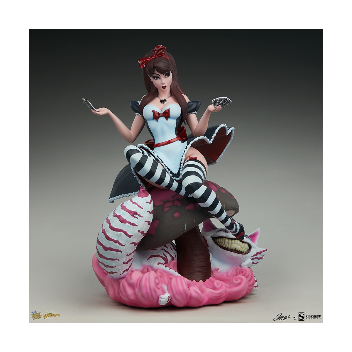 Sideshow Alice im Wunderland Spiel der Herzen Edition - Fairytale Fantasies Campbell Collection