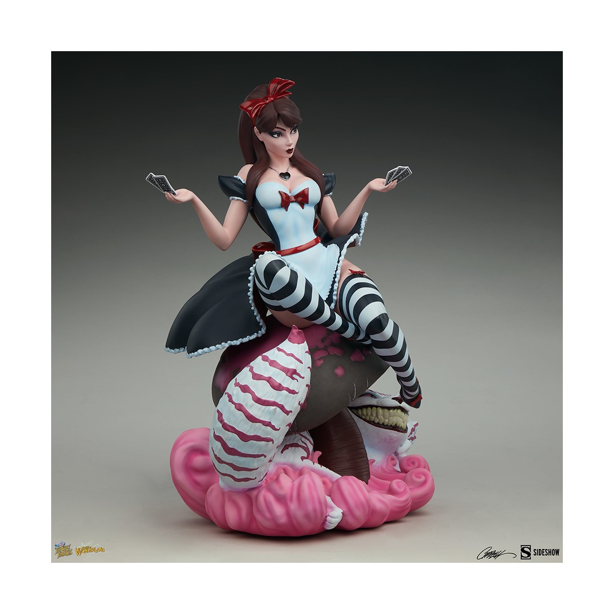Sideshow Alice im Wunderland Spiel der Herzen Edition - Fairytale Fantasies Campbell Collection