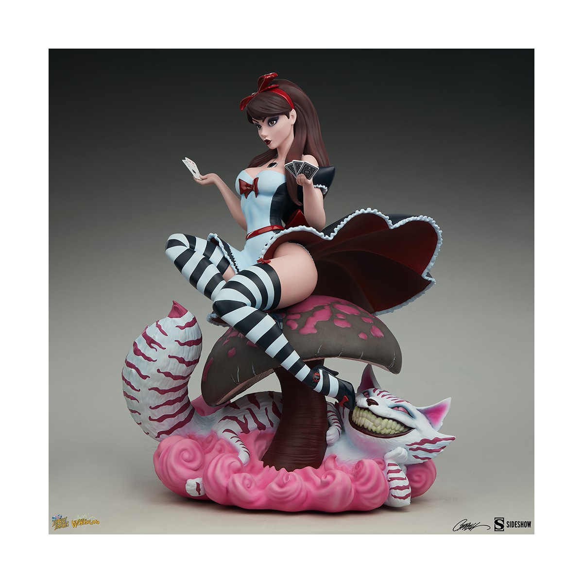 Sideshow Alice im Wunderland Spiel der Herzen Edition - Fairytale Fantasies Campbell Collection
