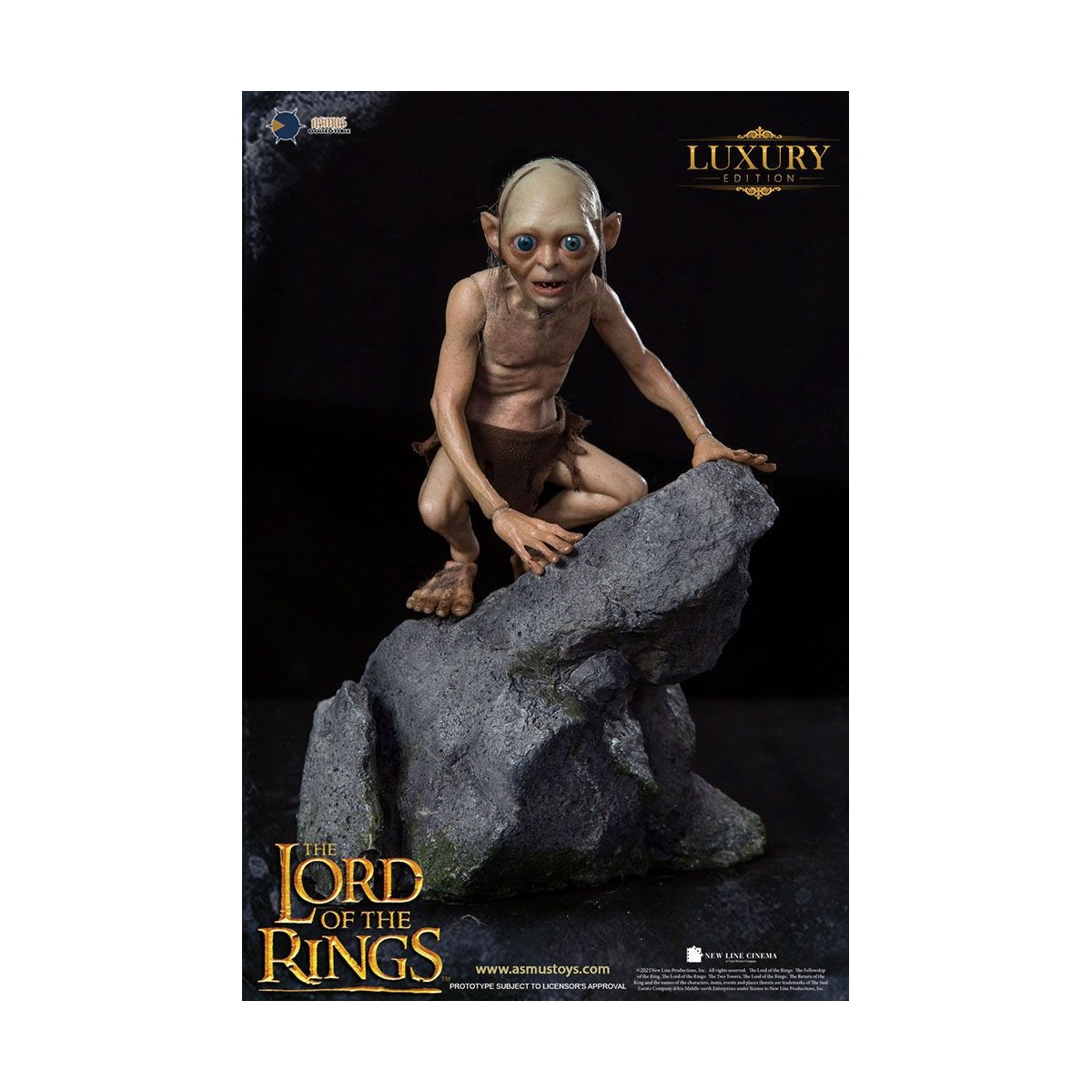Asmus Toys - Der Herr der Ringe 1/6 Gollum Figur - LOTR