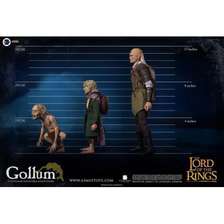 Asmus Toys - Der Herr der Ringe 1/6 Gollum Figur - LOTR