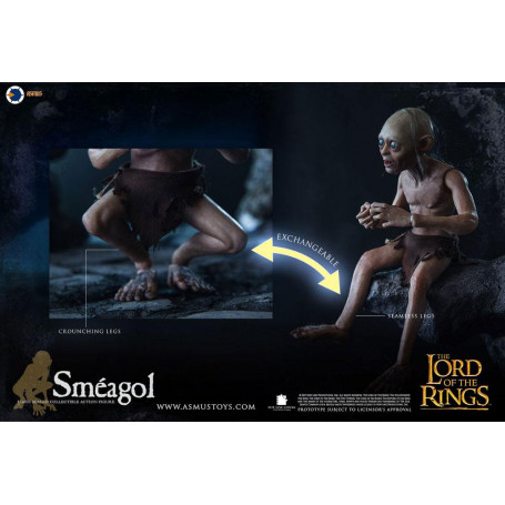 Asmus Toys - Der Herr der Ringe 1/6 Gollum Figur - LOTR