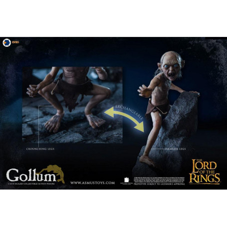 Asmus Toys - Der Herr der Ringe 1/6 Gollum Figur - LOTR