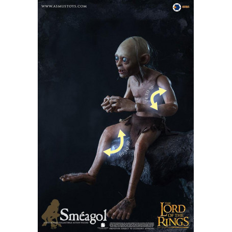 Asmus Toys - Der Herr der Ringe 1/6 Gollum Figur - LOTR
