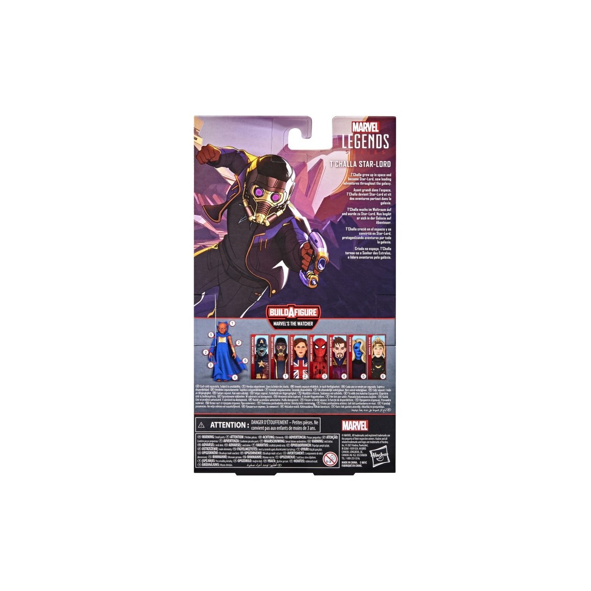 Hasbro Marvel Legends - T'CHALLA STAR-LORD - Was wäre wenn...?