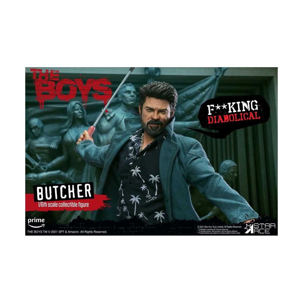 Star Ace - The Boys - Billy Butcher (Deluxe Version) - My Favourite Movie Figur 1/6