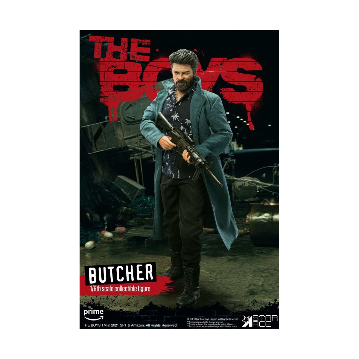 Star Ace - The Boys - Billy Butcher (Deluxe Version) - My Favourite Movie Figur 1/6
