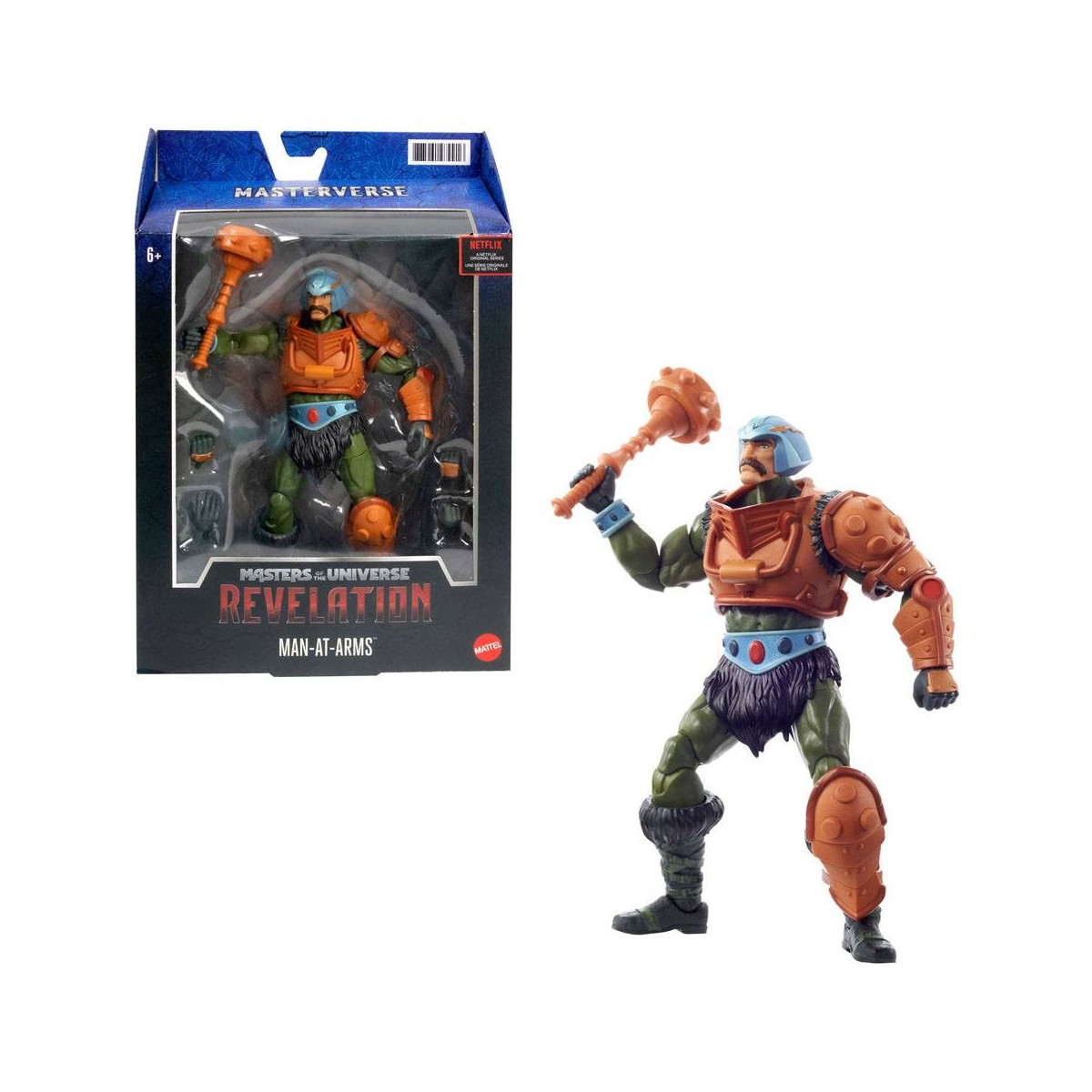 Masters of the Universe: Revelation Masterverse - Man-At-Arms - Der Waffenmeister