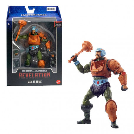 Masters of the Universe: Revelation Masterverse - Man-At-Arms - Der Waffenmeister