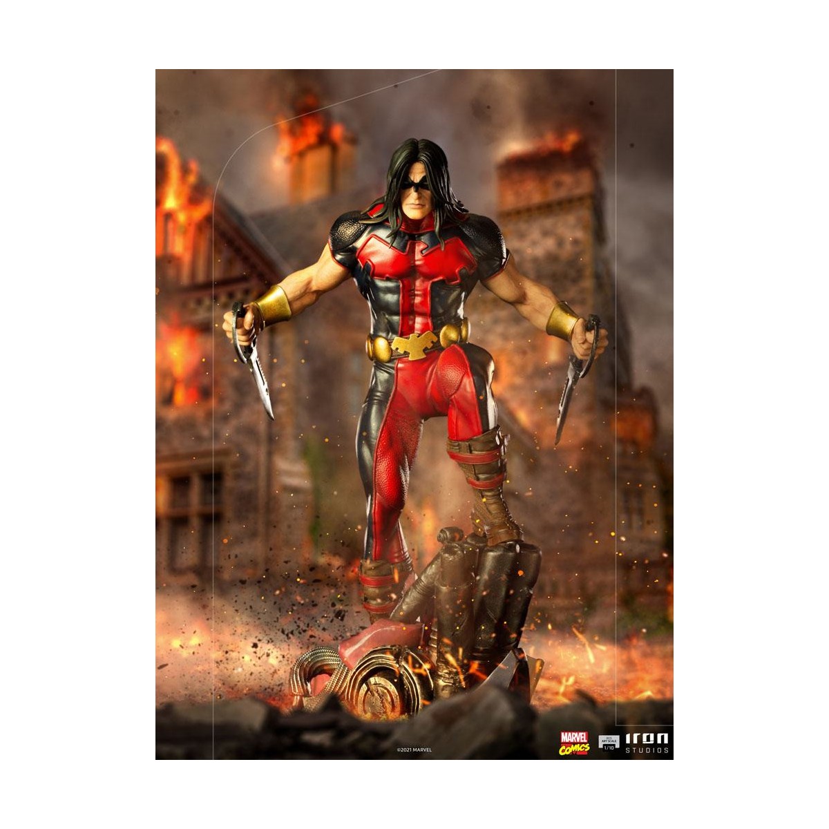 Iron Studios - X-Men Warpath - Marvel Comics Statuette 1/10 BDS Art Scale